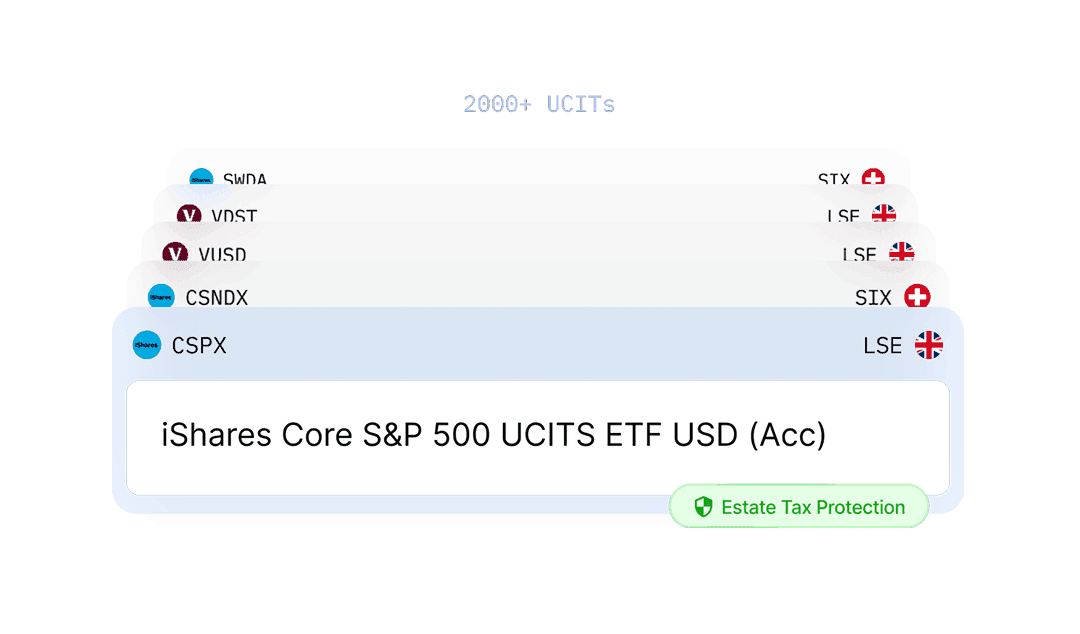UCITS ETFs on Paasa