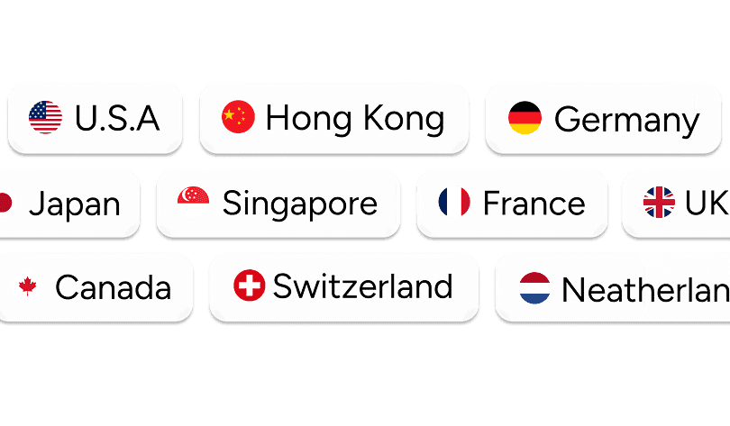 Global exchanges available on Paasa