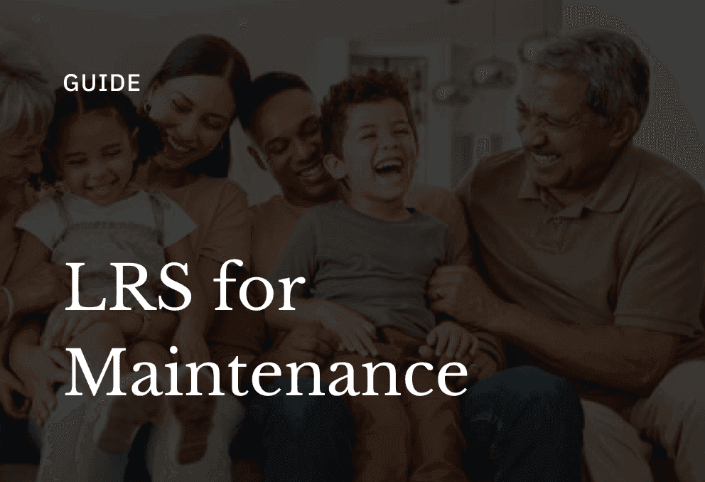 lrs for maintenance